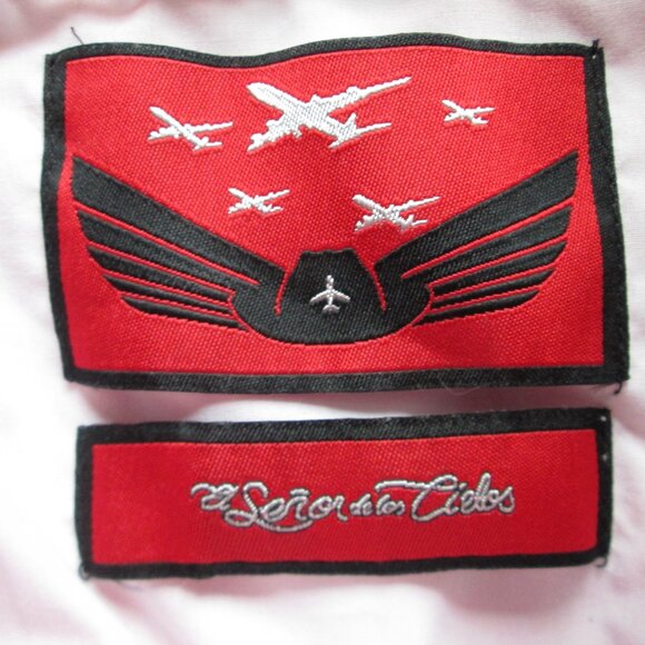 El Señor de los Cielos White Red Snap Mens Sz 2XL Cowboy Western Halloween - Picture 13 of 16